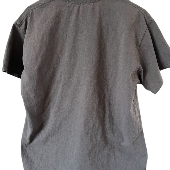 Gray T-Shirt with Engineer Graphic - Picture 2 of 3
